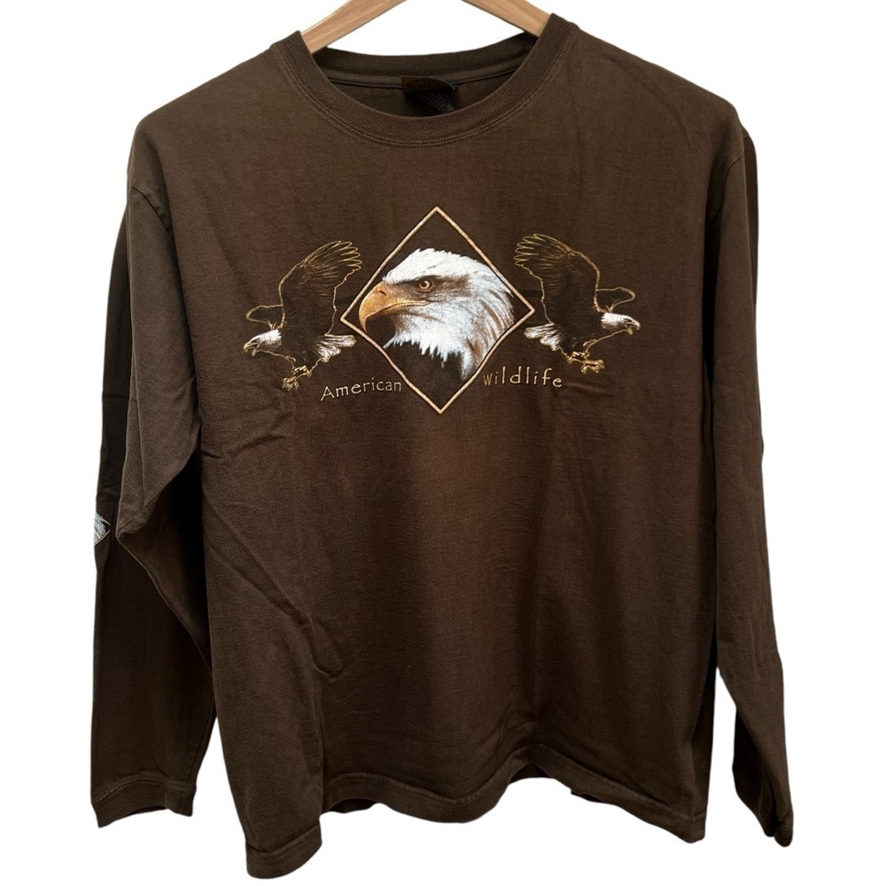 Vintage American Wildlife Eagle tribute from NCC Gold Apparel Men’s SZ XL